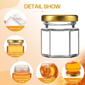 Art Paper Mini Honey Jar Packaging Box Set