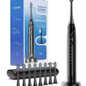 Complete Personal Care Gift Set (Tumbler, Sleep Mask & Electric Toothbrush)